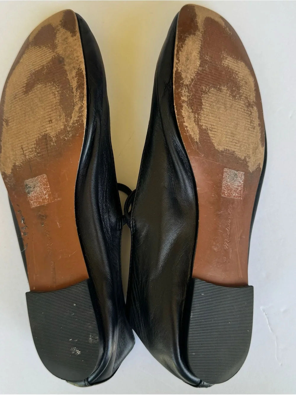 Madewell Shoes Wm 9 Classic Black Leather Mary Jane Ballet Flats The Greta